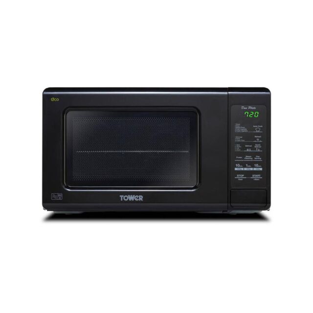 Tower KOR6M1RDBKT Touch Control Microwave With Shelf