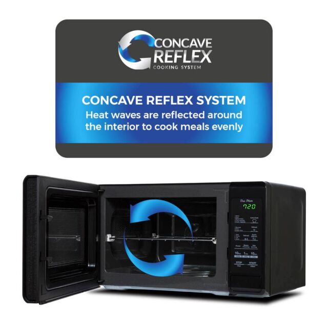 Tower KOR6M1RDBKT Touch Control Microwave With Shelf