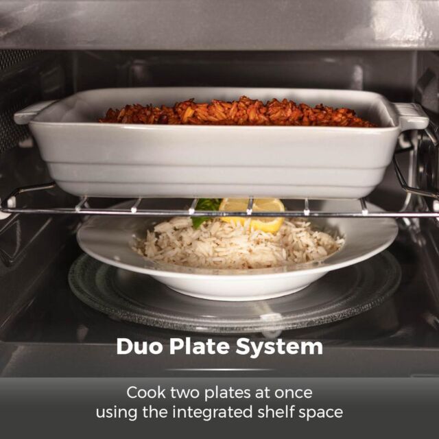 Tower KOR6M1RDBKT Touch Control Microwave With Shelf