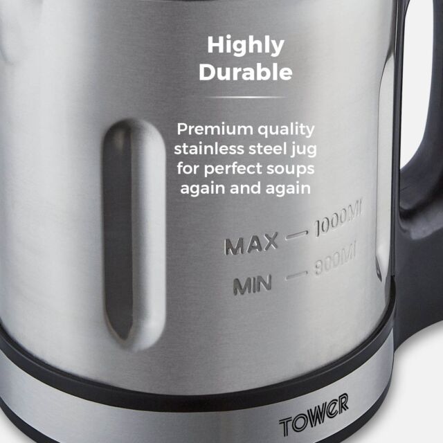 Tower T12056 1L Compact Soup And Smoothie Maker