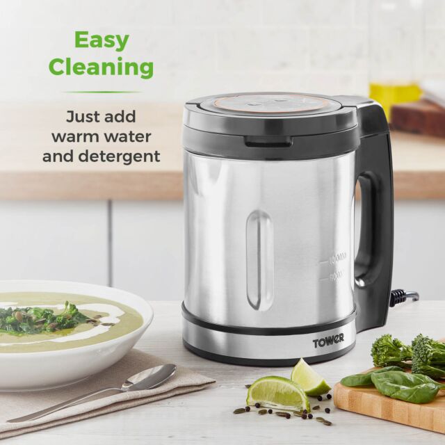 Tower T12056 1L Compact Soup And Smoothie Maker