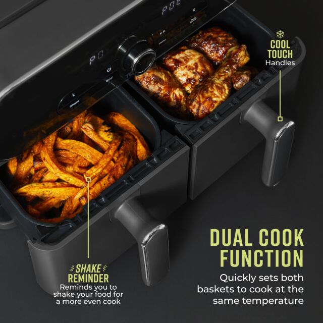 Tower T17138 10.4 Litre Dual Air Fryer