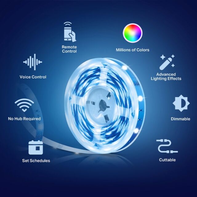 TP-LINK TAPOL920-5 Tapo Smart Wi-Fi Light Strip - Multi-colour