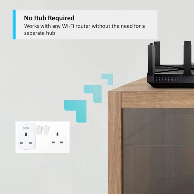 TP-LINK TAPOP110 Energy Monitoring Mini Smart Wi-Fi Plug - White