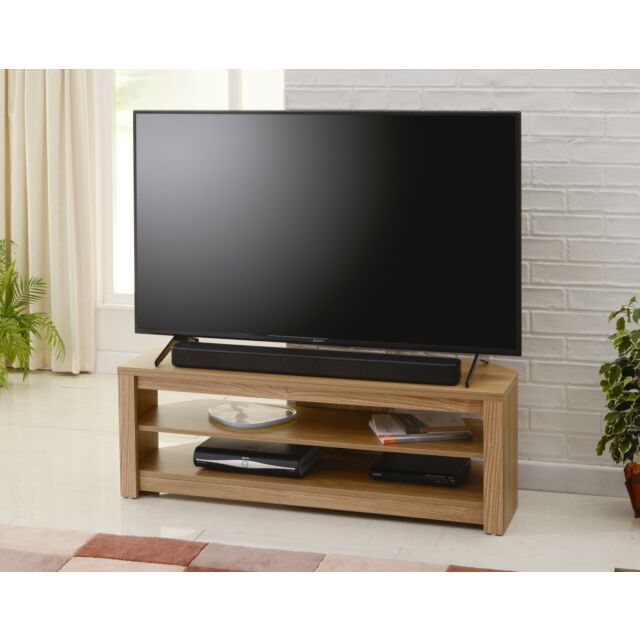 Ttap MEM1200OAK3 1200Mm Wood Television Stand