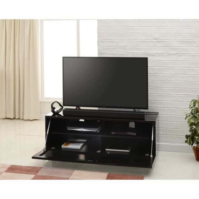 Ttap SOR-1200-BLK Sorrento 1200 Black Floor Stand