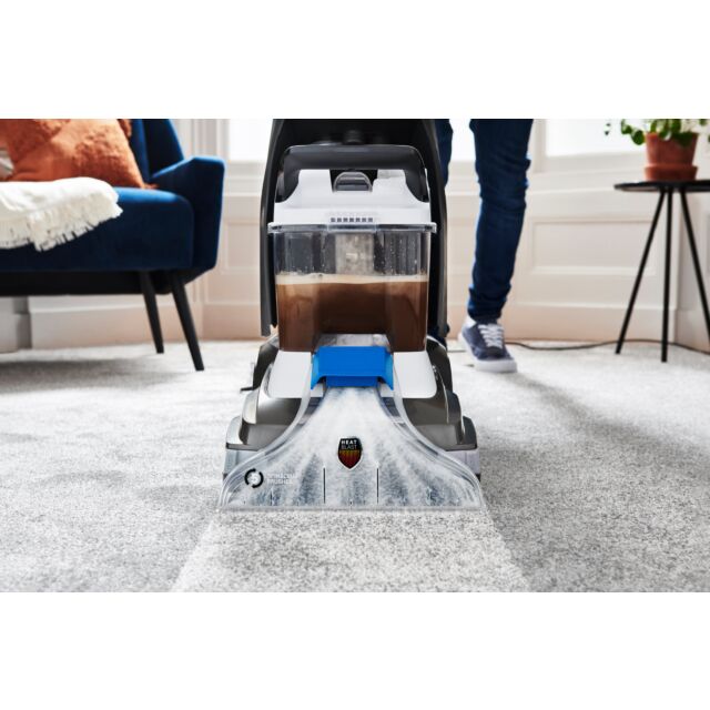 VAX CDCW-RPXLR Rapid Power 2 Reach Carpet Washer - Blue/White