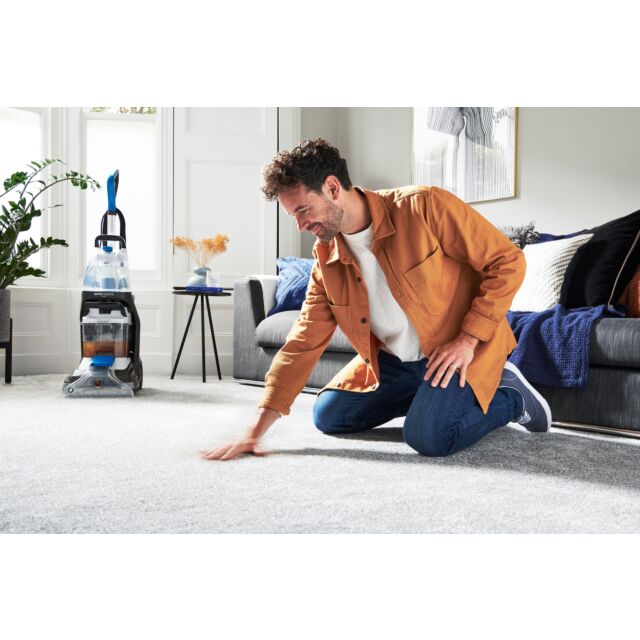 VAX CDCW-RPXLR Rapid Power 2 Reach Carpet Washer - Blue/White