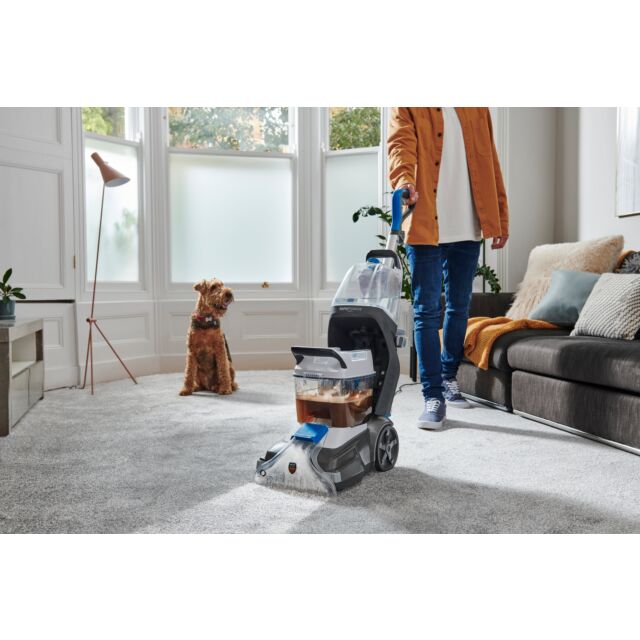 VAX CDCW-RPXLR Rapid Power 2 Reach Carpet Washer - Blue/White