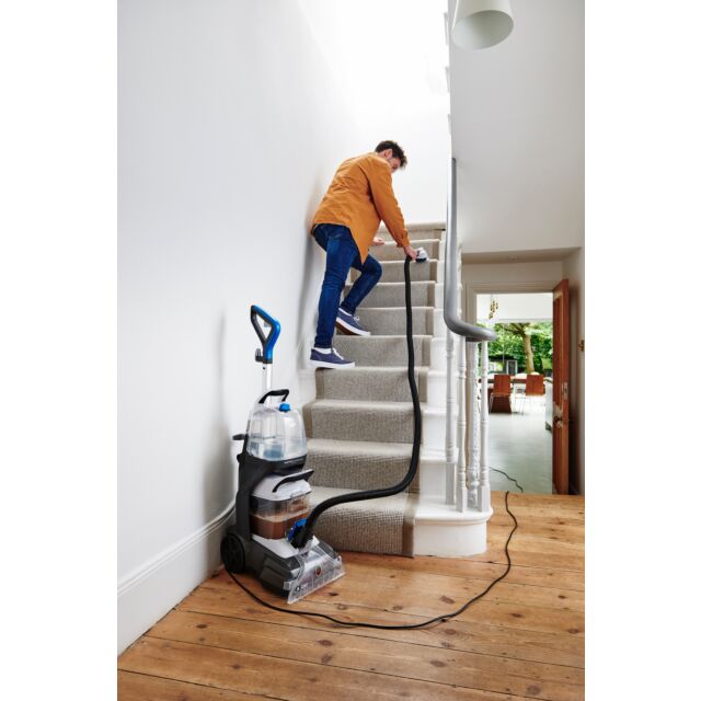 VAX CDCW-RPXLR Rapid Power 2 Reach Carpet Washer - Blue/White
