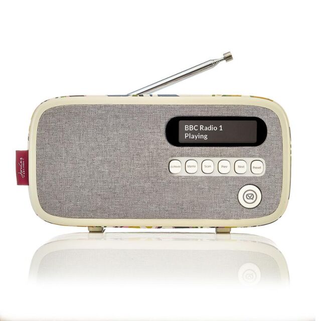 VQ - ViewQuest DEXTERJCFC Joules Cambridge Floral DAB + FM Radio