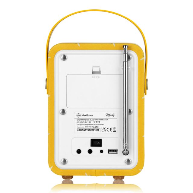 VQ - ViewQuest VQMONTYJBEES Monty Joules DAB Radio 