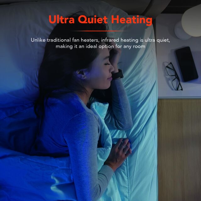 Warmlite WL42016 550W Infrared Two Bar Personal Heater