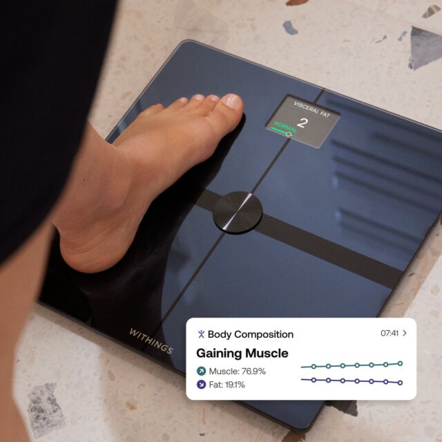 WITHINGS WBS13B Body Smart Scale - Black