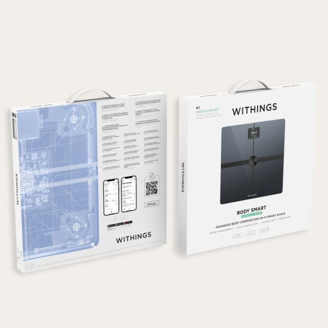WITHINGS WBS13B Body Smart Scale - Black