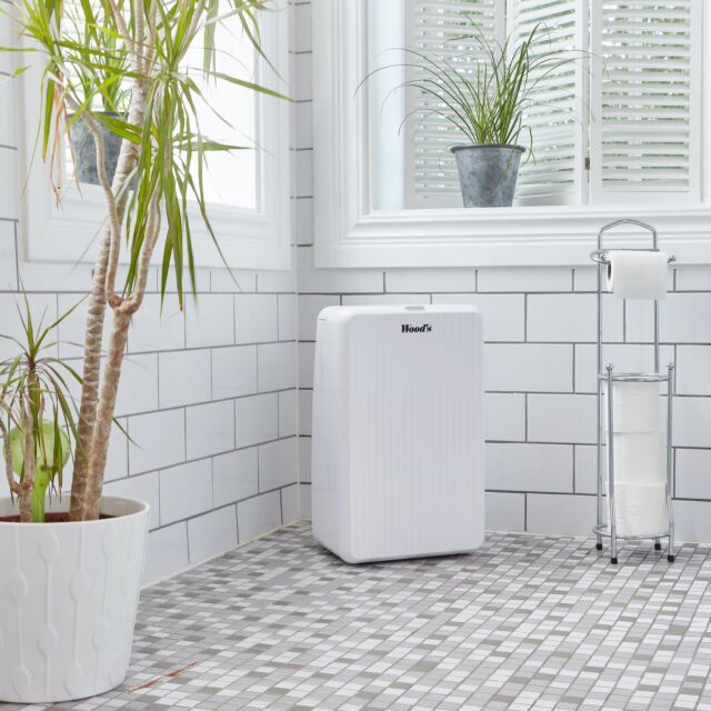 Woods MRD10G 10L Dehumidifier - White