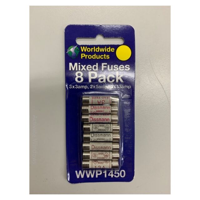 Wwp 1450 Multi Pack 3/5/13 Amp Fuses 