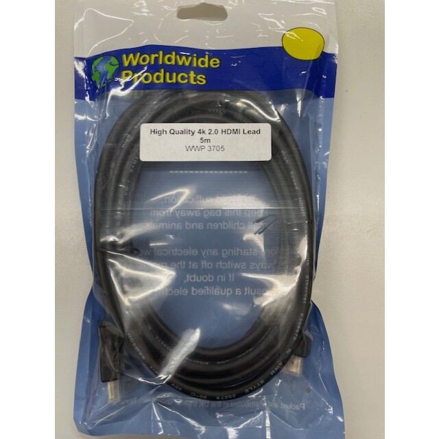 Wwp 3705 5M HDMI 2.0 Lead 