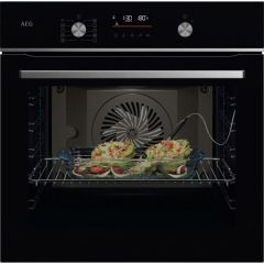 Aeg GA5CB501AB 59.5cm Built In Single Electric Oven - Black