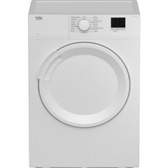 Beko DTLV70041W 7Kg Vented Tumble Dryer - White - C Energy Rated