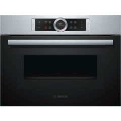 Bosch CMG633BS1B Compact Built In Combination Microwave