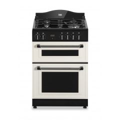 Creda C60DFMRCRM 60Cm Traditional Mini Dual Fuel Range Cooker - Cream