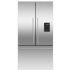 Fisher And Paykel RF540ADUX6 90cm wide Freestanding French Door Fridge Freezer with Ice & Water