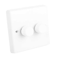Generic 8507 2 Gang 2 Way V-Pro Led Dimmer
