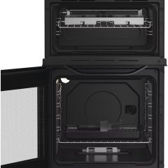 Hotpoint HTG5GCB 50Cm Gas Double Cooker