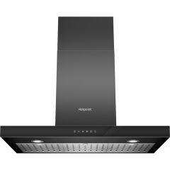 Hotpoint PHBS98CLTDK1 Wall Mounted Cooker Hood Black 