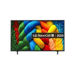 Lg 50NANO80A6B.AEK Nanocell Nano80a 50" 4K Uhd Smart TV - Black
