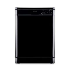 Montpellier DW1255K 60Cm Black Freestanding Dishwasher