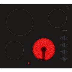 Neff T16NKE0L Ceramic Hob With Knobs On Right