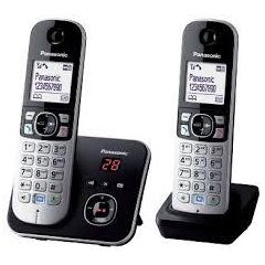 Panasonic KXTG6822EB Twin cordless telephone with answerphone