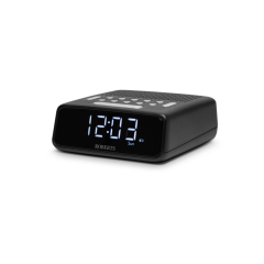 Roberts ORTUSFMBK Fm/Mw Alarm Clock Radio In Black