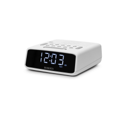 Roberts ORTUSFMW Fm/Mw Alarm Clock Radio In White
