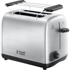 Russell Hobbs 24080 Adventure Two Slice Toaster, Stainless Steel, 2 Slice