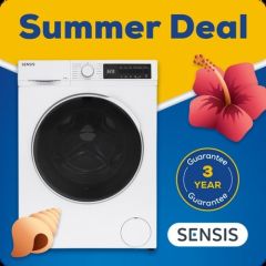 Sensis WDF018514AW 8Kg/5Kg 1400 Spin Washer Dryer - White - T&Cs Apply