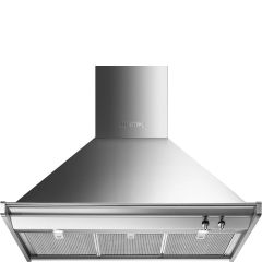 Smeg KD100HXE 100Cm Opera Chimney Hood Stainless Steel