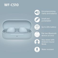 Sony WFC510LCE7 Wireless In Ear Headphones - Blue