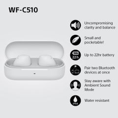 Sony WFC510WCE7 Wireless In Ear Headphones - White