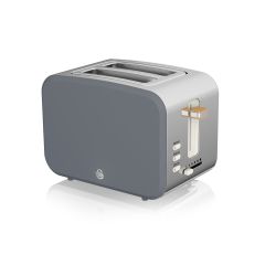 Swan ST14610GRYN 2 Slice Nordic Style Toaster - Grey