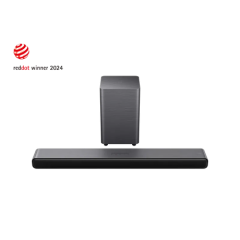 TCL S55H 2.1 ch Dolby Atmos & DTS Virtual:X Wireless Soundbar with Wireless Subwoofer - Dark Titanium