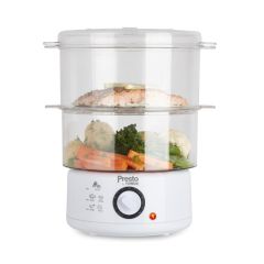 Tower PT21004WHT 2 X 2 .4 Ltr Tier Steamer
