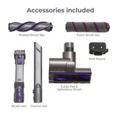 Tower T513002 22.2V 200 Air Watts Motorised Floor Tool Vacuum 
