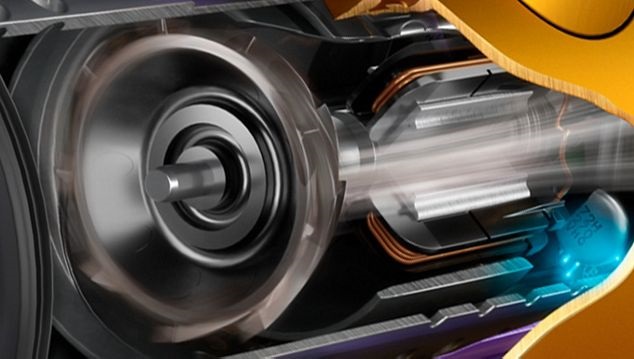 Powerful, lightweight digital motor.