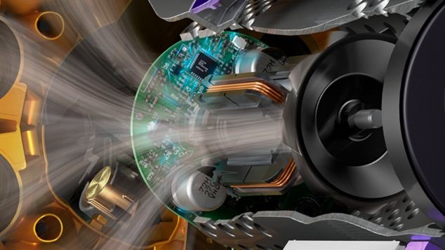 The powerful, lightweight Hyperdymium motor see through diagram.