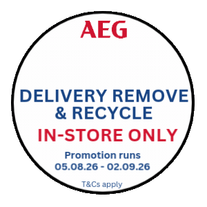 AEG Free Delivery Remove and Recycle AEG Free Delivery Remove and Recycle