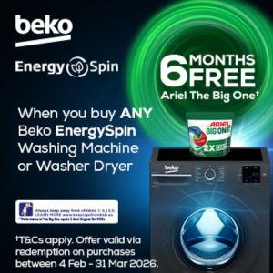Beko EnergySpin Free Ariel PODS 