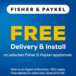 Fisher and Paykel Free Delivery and Install Fisher and Paykel Free Delivery and Install